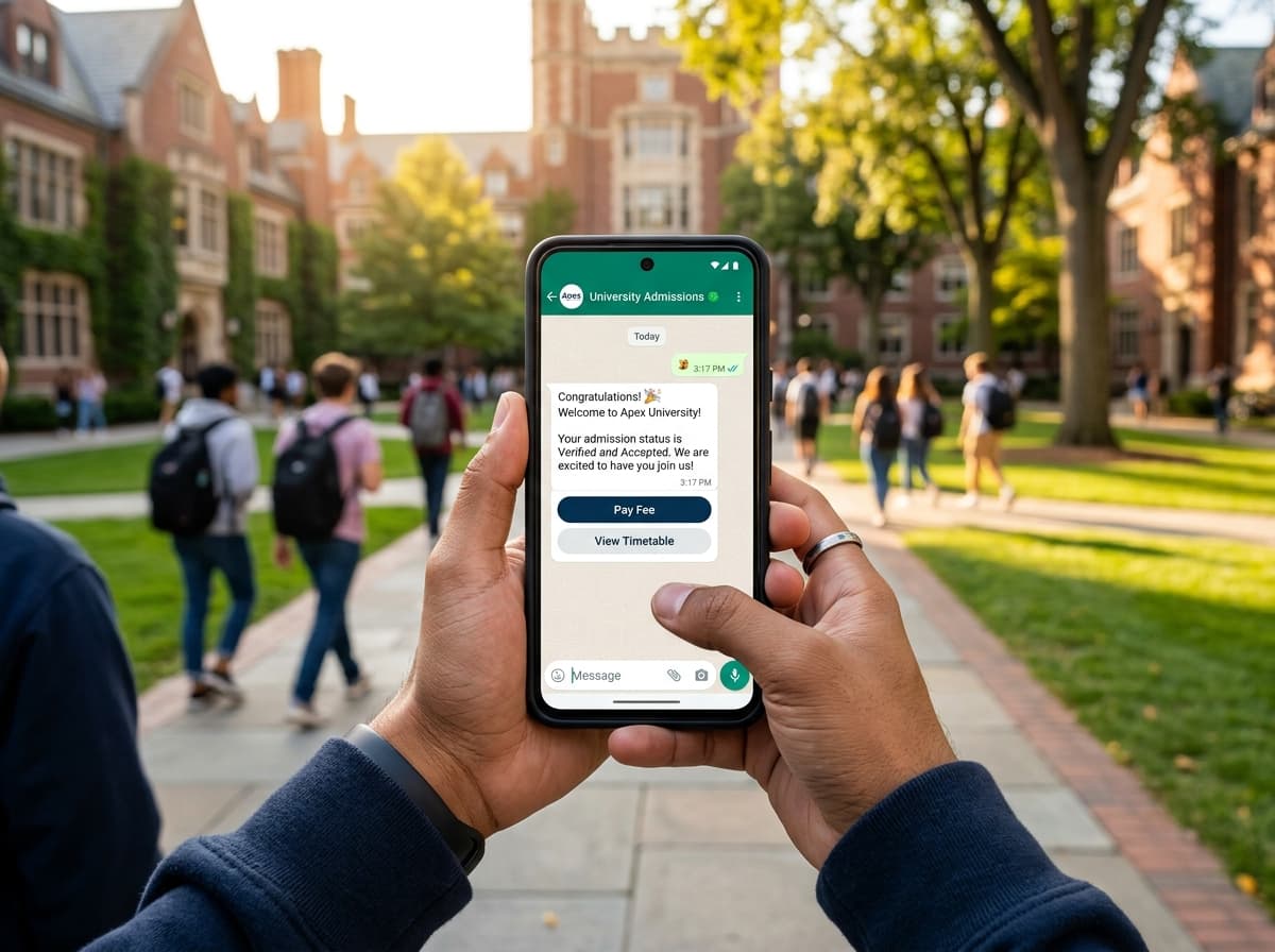 Education WhatsApp Automation preview