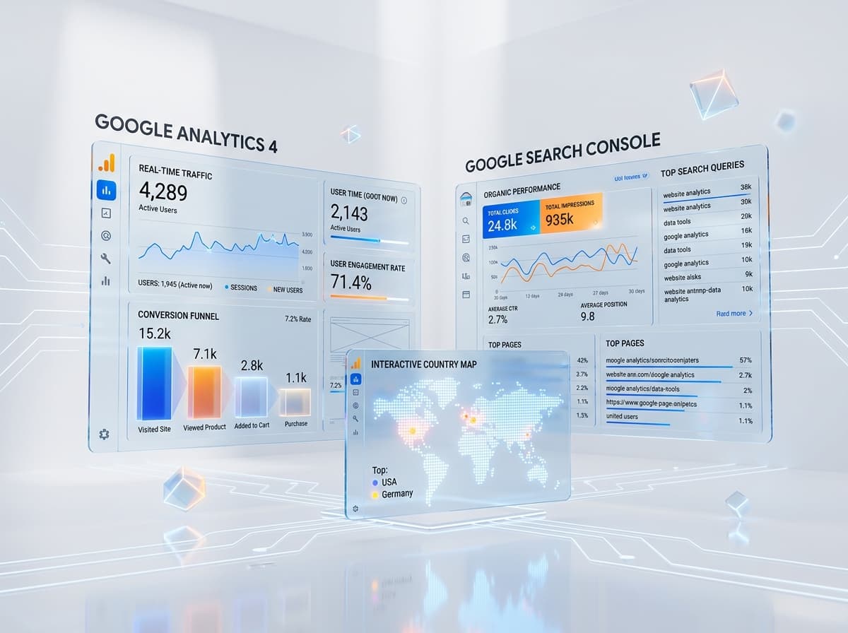 Google Analytics & Search Console setup