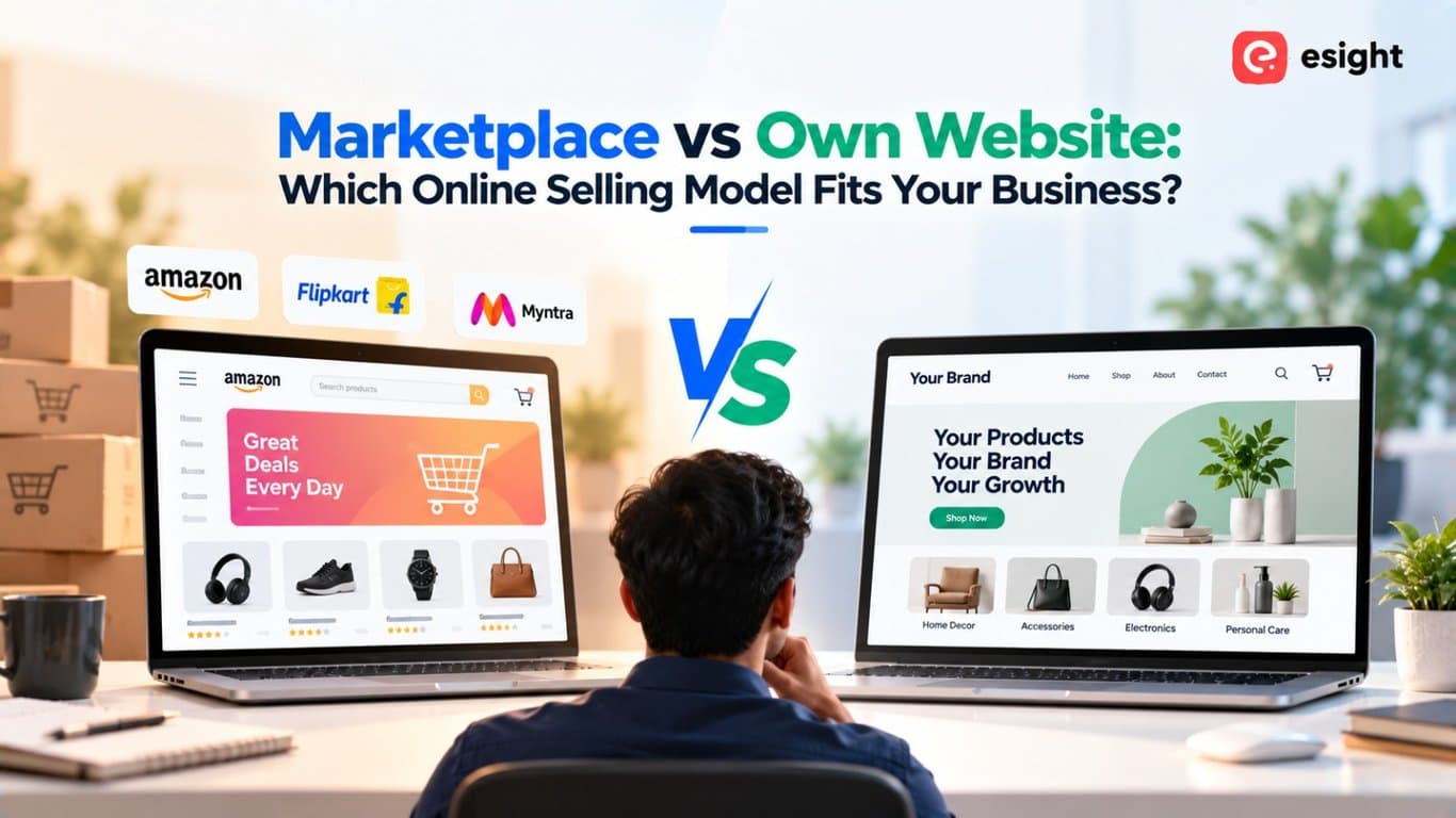 Marketplace vs Own Website: Which Online Selling Model Fits Your Business?