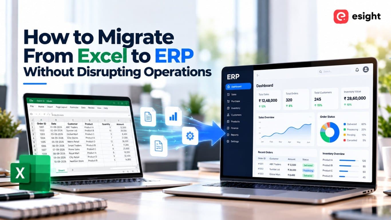How to Migrate From Excel to ERP Without Disrupting Operations