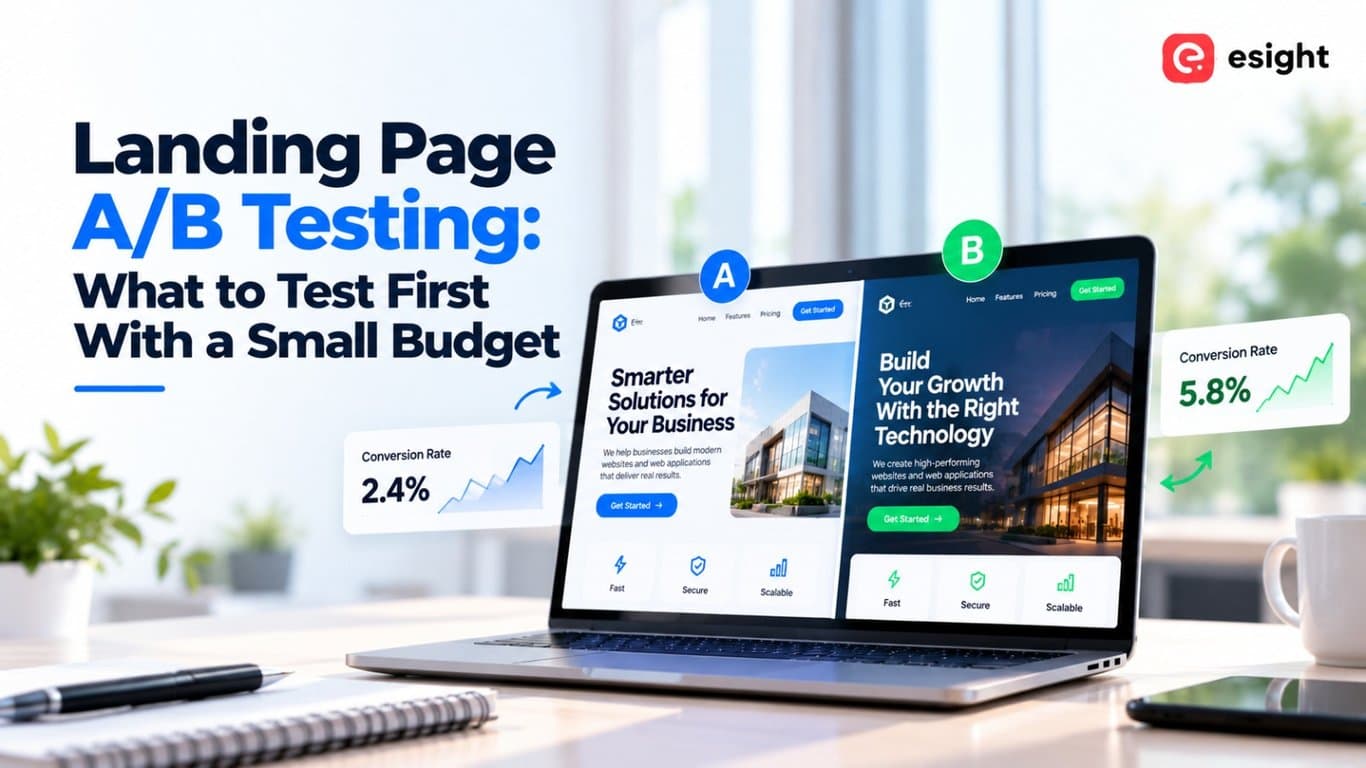 Landing Page A/B Testing: What to Test First With a Small Budget