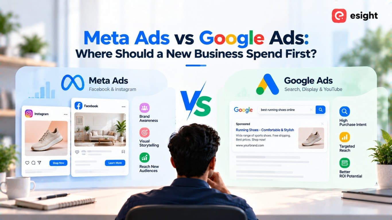 Meta Ads vs Google Ads: Where Should a New Business Spend First?