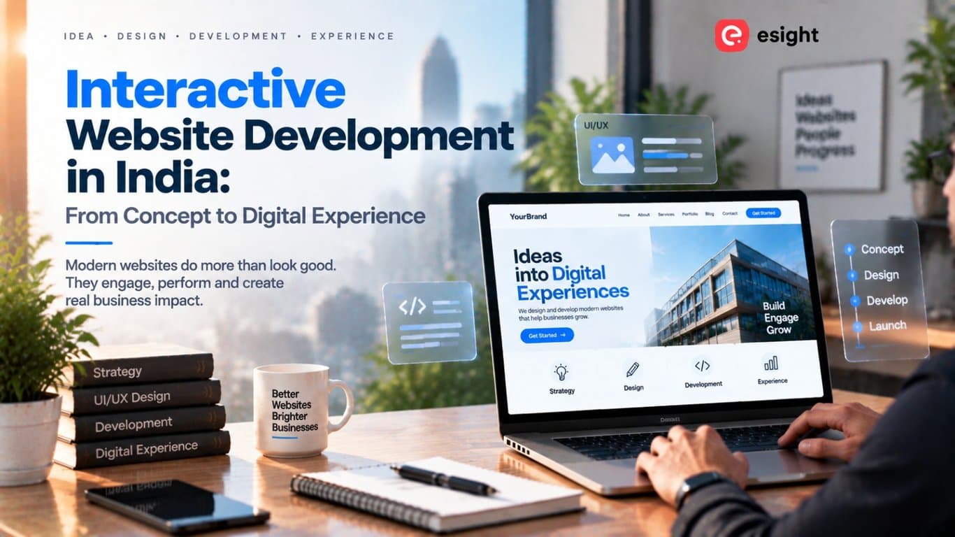 Interactive Website Development in India: From Concept to Digital Experience