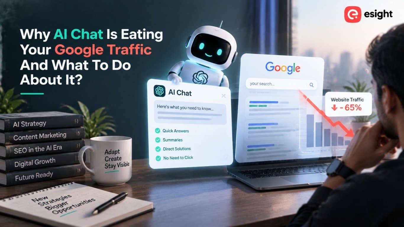 Why AI Chat Is Eating Your Google Traffic And What To Do About It?