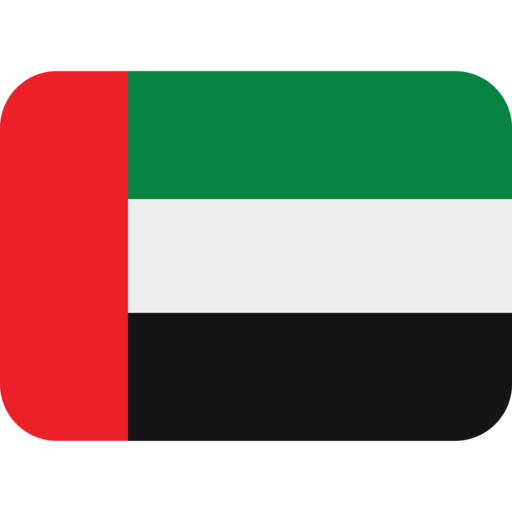 the image shows Dubai Flag