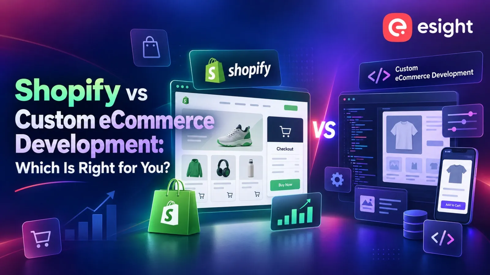 Shopify vs Custom eCommerce Development: Which Is Right for You?