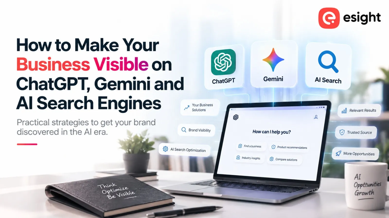 How to Make Your Business Visible on ChatGPT, Gemini and AI Search Engines
